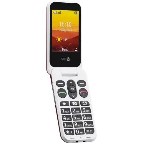 Téléphone mobile DORO LEVAL20ROUGE - 2