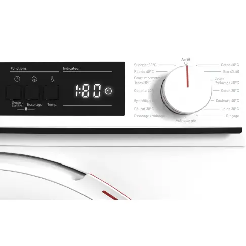 Lave linge hublot SHARP ESNFA014DWNA - 4