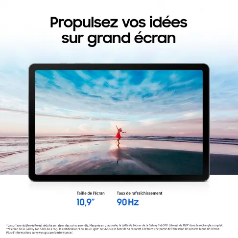 SAMSUNG Galaxy Tab S10 Lite Wifi Corail - 256Go - 3 SAMSUNG Galaxy Tab S10 Lite Wifi Corail - 256Go - 3