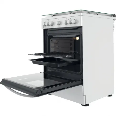 Cuisinière mixte INDESIT IS67M5PCWFR - 3