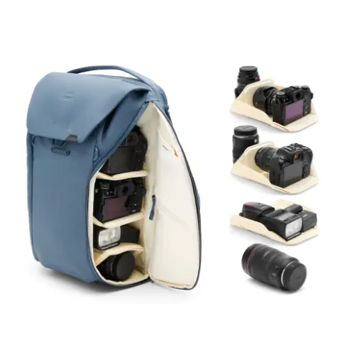 Sac à dos appareil photo PEAK DESIGN EVERYDAY 30 L BLEU - 4 Sac à dos appareil photo PEAK DESIGN EVERYDAY 30 L BLEU - 4