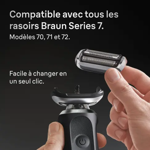 Grille de rasoir BRAUN 74S - 2 Grille de rasoir BRAUN 74S - 2