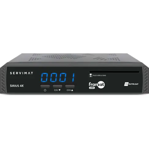 Récepteur fransat SERVIMAT SIRIUS4K - 1