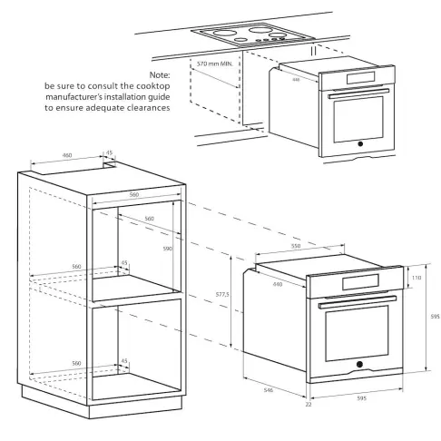 Four pyrolyse CANDY FICDX676 - 6