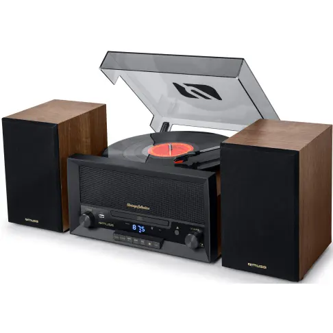 Chaîne mini avec platine vinyle MUSE MT120MB - 2