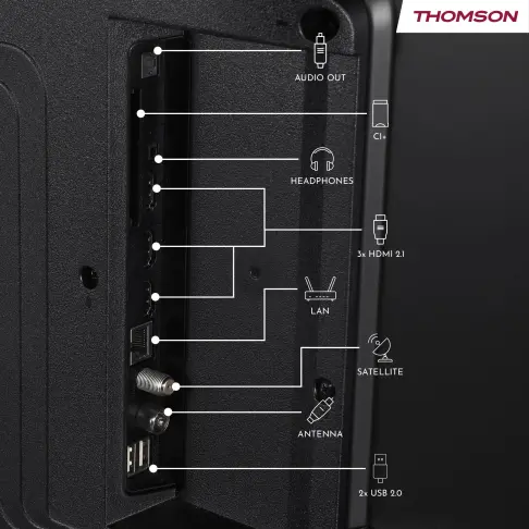 Tv led 42'' THOMSON 43UF4S35 - 7