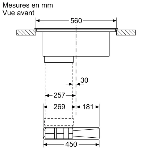 Plaque aspirante induction BOSCH PVQ711H26E - 9