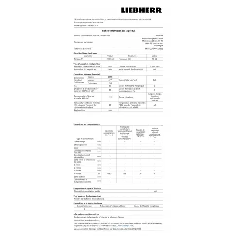 Congélateur armoire LIEBHERR FND7227-20 - 3
