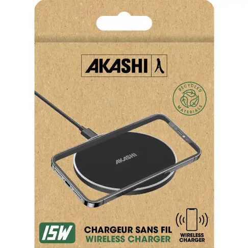 Chargeur AKASHI ALTCHWIRL15W - 5