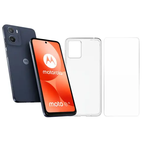 Smartphone MOTOROLA E15PACKNOIR - 1