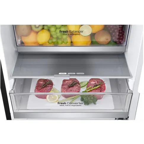 Réfrigérateur combiné inversé LG GBB72MCUDN - 7