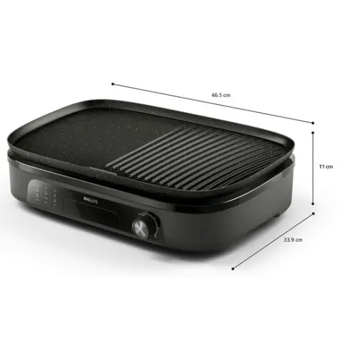Gril de table PHILIPS HD6210/90 - 2