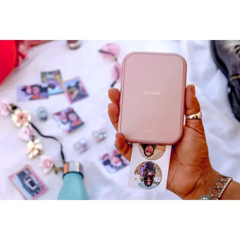 Imprimante photo 10x15 CANON ZOE MINI 2 PACK ROSE DORE - 2