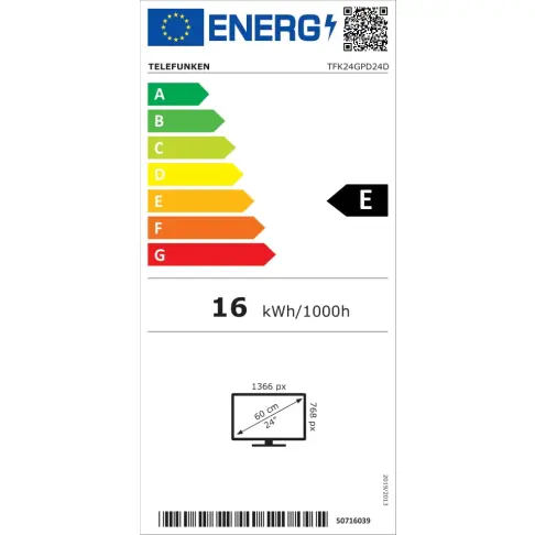 Tv led 24'' TELEFUNKEN TFK24GPD24D - 3