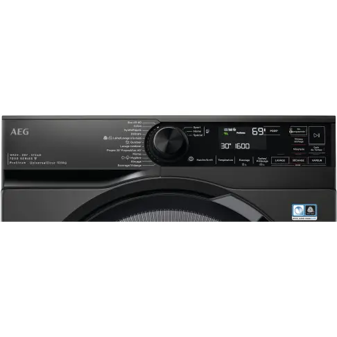 Lave-linge séchant AEG LWR73A166NV - 2