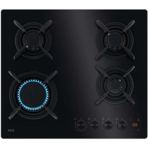 Plaque verre gaz AEG HKB64453NB - 1