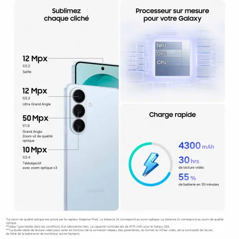 Smartphone SAMSUNG GALAXYS26NOIR256 - 4
