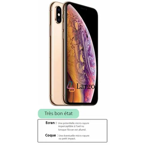 iPhone XS 64 Go Or Reconditionné - 1