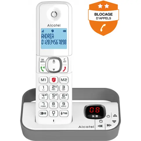 Téléphone sans fil ALCATEL F860VOICETRIOGREY - 2