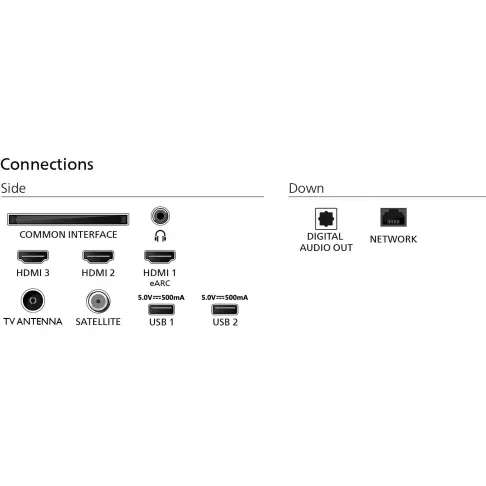 Tv led 43'' PHILIPS 43PUS8550/12 - 8