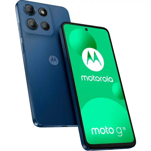 Smartphone MOTOROLA G15PACKBLEUNUIT - 1