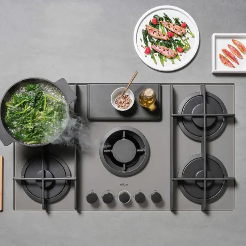 Plaque aspirante gaz ELICA NIKOLAFLAMEEVOGRFBO88/1 - 7