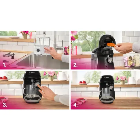 Cafetière à dosettes BOSCH TAS109E - 8