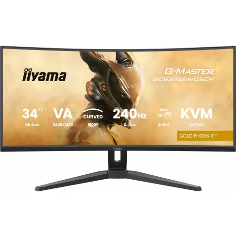 Moniteur IIYAMA GCB3486WQSCP-B1 - 1