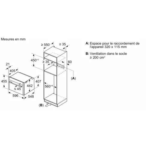 Four compact micro-ondes NEFF C24MR21N0 - 7