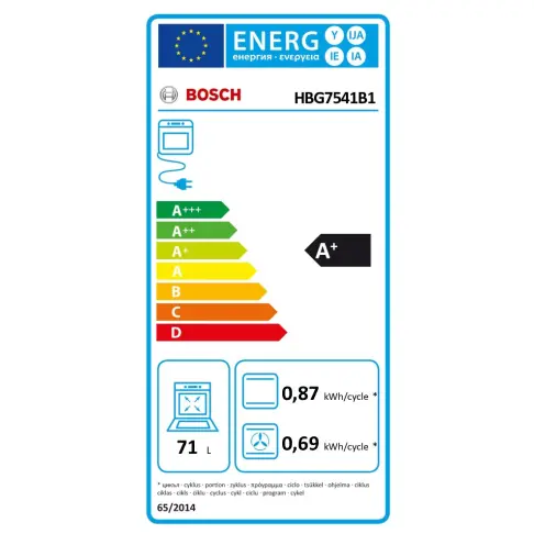 Four hydrolyse - écoclean BOSCH HBG7541B1 - 10 Four hydrolyse - écoclean BOSCH HBG7541B1 - 10