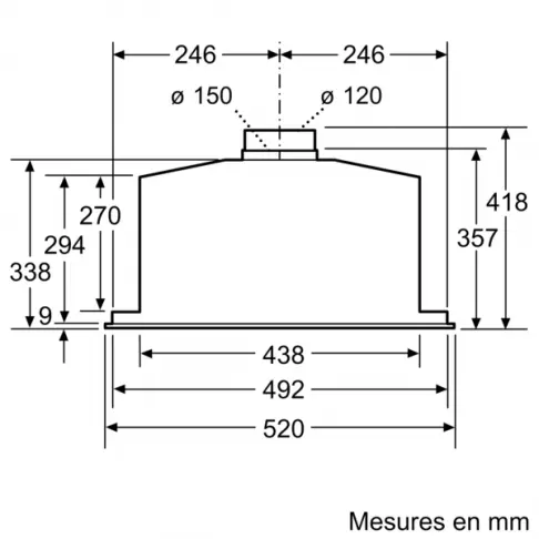 Groupe filtrant BOSCH DHL 575 C - 10