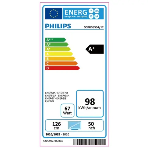 Tv 50 pouces PHILIPS 50 PUS 6504/12 - 5