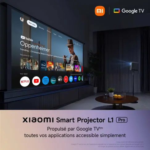 Projecteur led XIAOMI SMARTPROJECTORL1PRONOIR - 5
