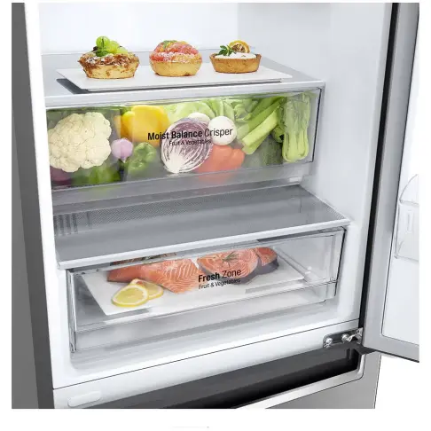 Réfrigérateur combiné inversé LG GBB62PZJEN - 7