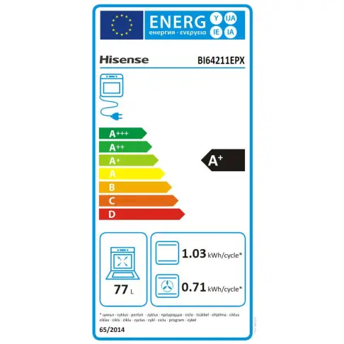 Four pyrolyse HISENSE BI64211EPX - 9