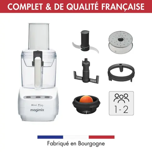 Robot MAGIMIX Le Mini Plus Blanc 18250 F - 2