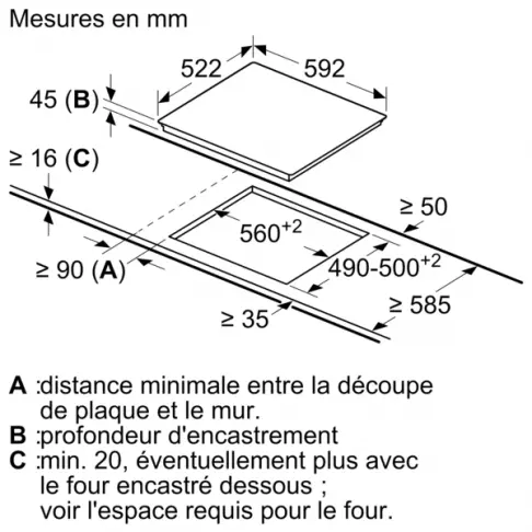 Plaque vitrocéramique SIEMENS ET61RBKB8E - 6