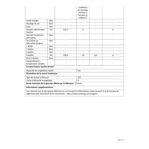 Réfrigérateur multi-portes SAMSUNG RF50A5002S9 - 2