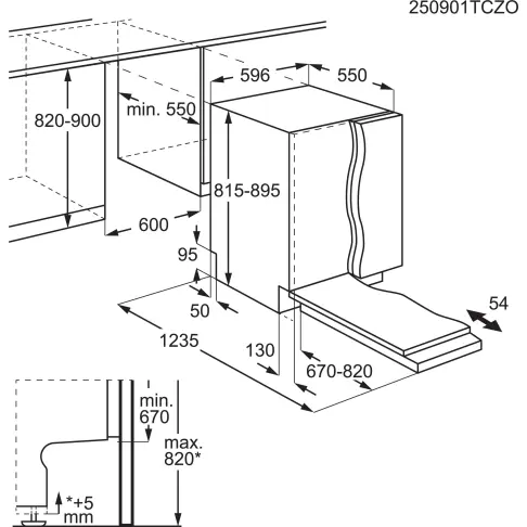 Lave-vaisselle tout intégré 60 cm AEG NG72IA22SK - 14