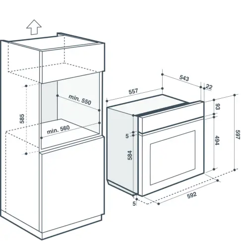 Four pyrolyse DE DIETRICH DOP7340A - 4