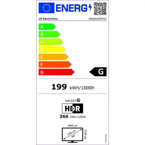 Télé led 98&#34; LG 98QNED89 - 3