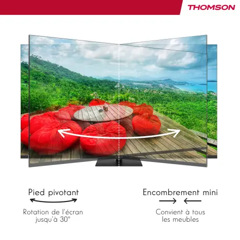 Tv led 55'' THOMSON 55QG5C14 - 3