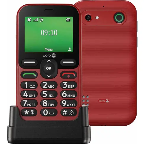 Téléphone mobile DORO LEVAE10ROUGE - 1 Téléphone mobile DORO LEVAE10ROUGE - 1