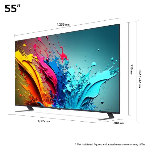 Télé led 55'' LG 55QNED85T6C - 4