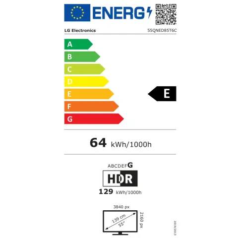 Télé led 55'' LG 55QNED85T6C - 5