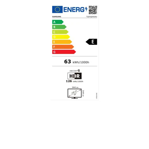 Tv led 55'' SAMSUNG TQ55Q64D - 13