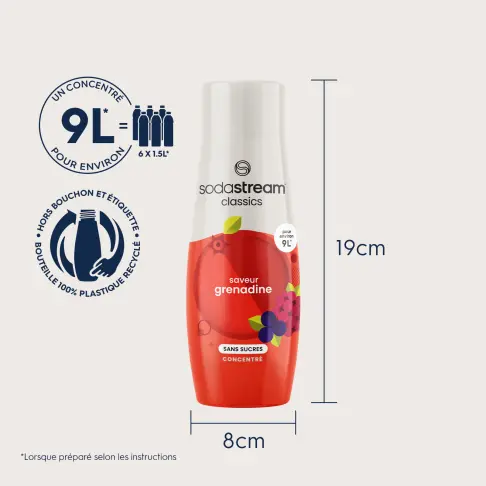 Concentré pour machine à soda SODASTREAM 1524210330 - 5