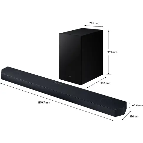 Barre de son SAMSUNG HWQ710D - 3