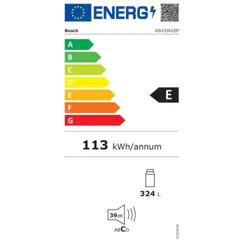 Réfrigérateur 1 porte BOSCH KSV33VLEP - 5