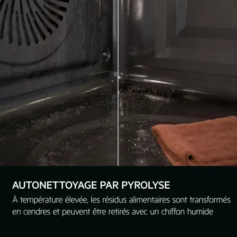 Four pyrolyse AEG TU5PB40SK - 7